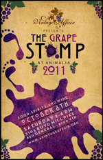 The Grape Stomp at Animalia 2011
